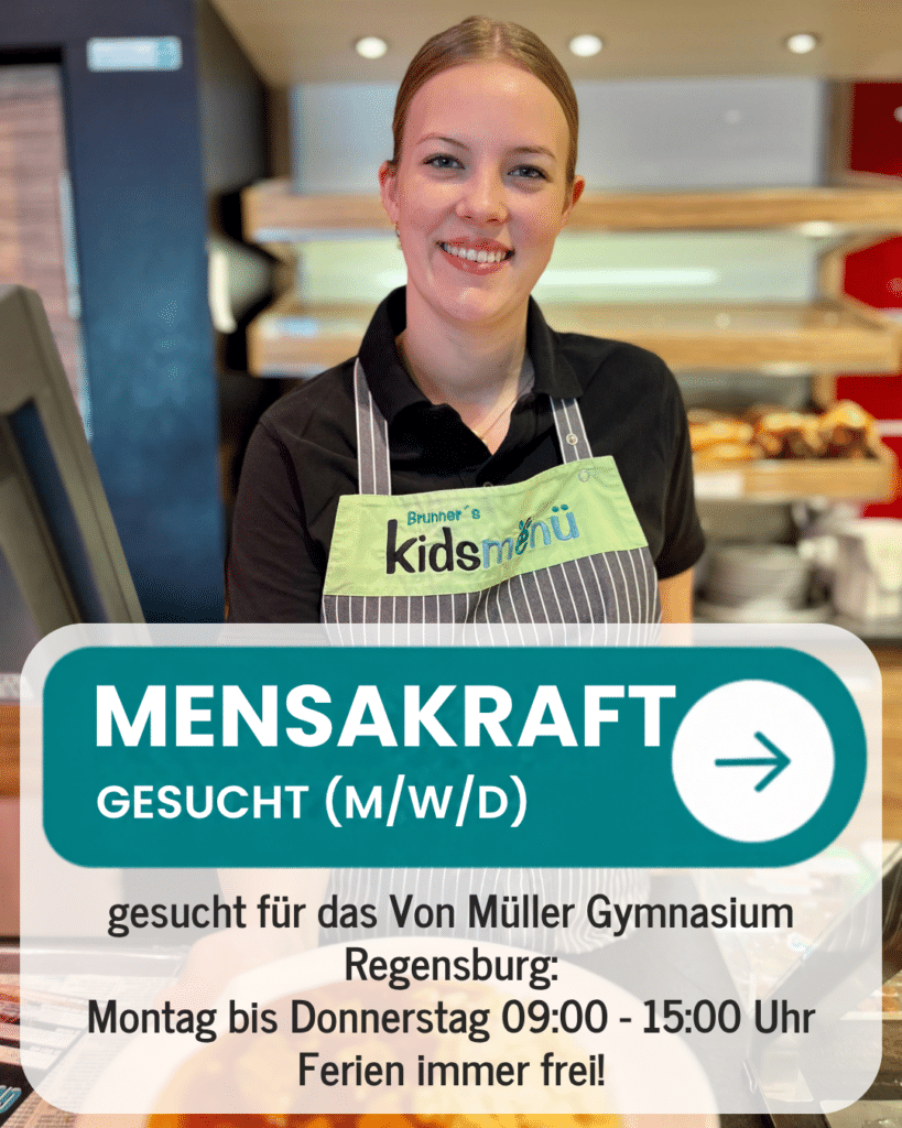 Mensa- & Kioskkraft (m/w/d) – Von Müller Gymnasium